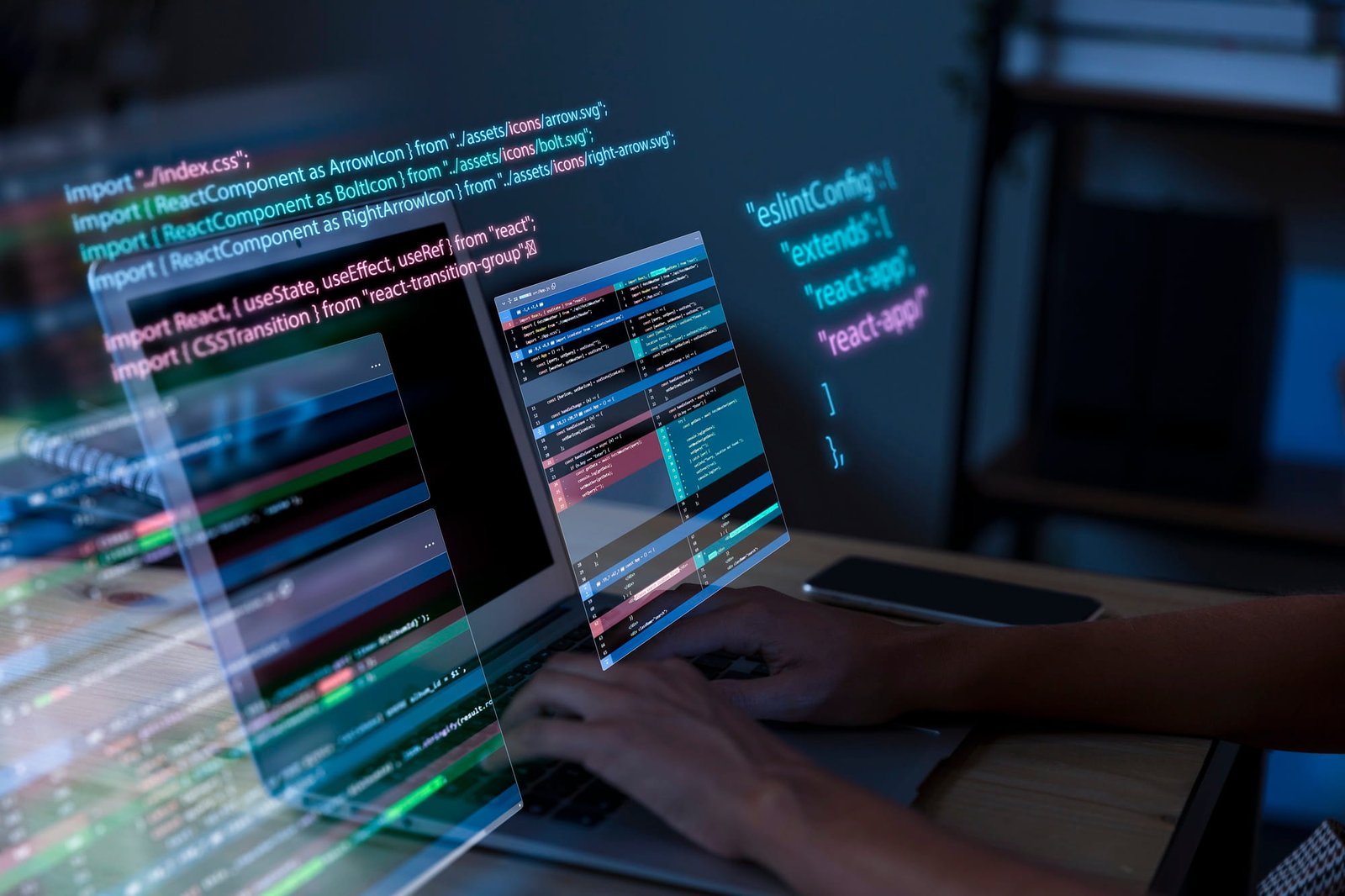 Custom WordPress development — clean code behind a business website